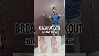 Breast workout 5days challengebreastfat fittness youtubeshorts viral [upl. by Mian]