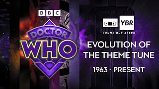 Evolution Of The DOCTOR WHO Theme Tune 1963Present  A Journey Through Time And Space [upl. by Oidacra]