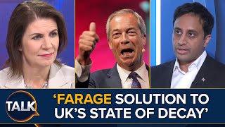 Nigel Farage Would Be Exceptional Prime Minister  Reform UK Chairman Zia Yusuf Says UK In Decay [upl. by Ipoillak217]