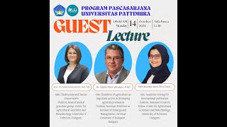 GUEST LECTURE PROGRAM PASCASARJANA UNIVERSITAS PATTIMURA WITH UNIVERSITY OF DEBRECEN HUNGARY [upl. by Brink]