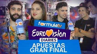 Nuestra apuesta del ganador de la gran final de Eurovisión 2017  Eurovisión Diaries [upl. by Leonidas550]