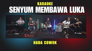 ANGGUR MERAH SENYUM MEMBAWA LUKA KARAOKE NADA COWOK PRIA [upl. by Setsero]