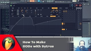 How To Make 808s with Sytrus  FL Studio Tutorial [upl. by Yrekaz308]