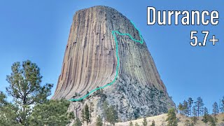 Climbing Devil’s Tower Via Durrance 57 [upl. by Lupe525]