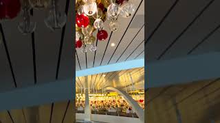 A look around the Main Dining Room onboard Holland America Koningsdam [upl. by Tennies]