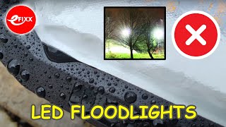 LED Floodlights  How to avoid installation problems  dos and donts [upl. by Graehl]