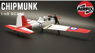 Airfix De Havilland DHC1 Chipmunk T10 148 Scale [upl. by Figone593]