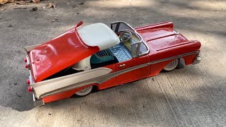 Vintage Cragstan RC 1958 Ford Fairlane Skyliner [upl. by Tybie]