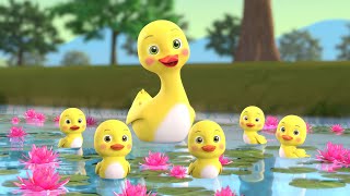 Number Song  Five Little Duckies  More Baby Songs  Beep Beep Nursery Rhymes [upl. by Etteoj]