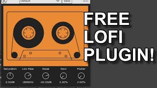 Free Lofi Tape Cassette VST Plugin by Caelum Audio [upl. by Roumell]