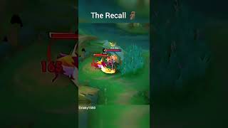 The Recall🗿☠️ mobilelegends mobilelegendsbangbang mlbbcreatorcamp mlbbshorts mobilelegend mlbb [upl. by Werbel]