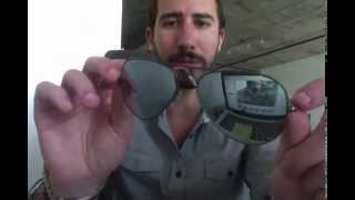 RayBan Aviators RB3025 02930 Matte Gunmetal  Review [upl. by Siuluj]