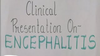 Case presentation On Encephalitis Case study on Encephalitisangelsinscrubs [upl. by Arri]