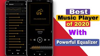 Best Music Player For Android With Powerful Equalizer  No Root  2020 Hindi [upl. by Suzanne48]