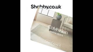 Shabbycouk New Calvin Klein Rugs from Rama [upl. by Johnathon]