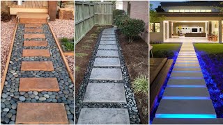 Beautiful Pathway Designs For Modern Home Walkway Landscaping Ideas  Amazing Backyard Landscape [upl. by Koziara373]