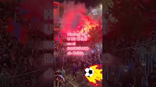 Hinchas U de chile en el Banderazo en CHILLAN Udechile [upl. by Sacul]