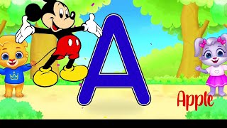 123 ABC Phonics Toddler LearningVideos  alphabet song 123 abcdefg a to z Kaisegyan [upl. by Ellak75]