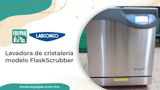 Lavadora de cristalería modelo FlaskScrubber [upl. by Jovita]