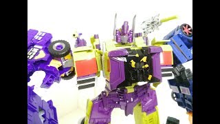 Combiner Wars TFCC Wreckage  Transformers Toy Review [upl. by Buatti]