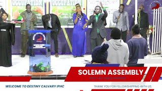 SOLEMN ASSEMBLY  REV SIMON WAWERU  DESTINY CALVARY IPHC [upl. by Yraillih]