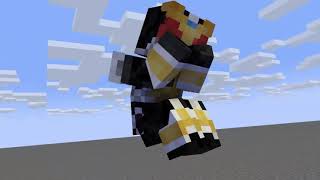 Kamen Rider Agito Finisher Minecraft Animation [upl. by Arihppas88]