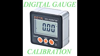 INCLINOMETER CALIBRATION [upl. by Annahgiel879]