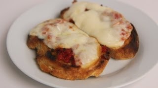 Sun Dried Tomato amp Smoked Mozzarella Bruschetta Recipe  Laura Vitale  Laura in the Kitchen Ep 384 [upl. by Ezirtaeb]