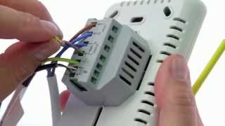 How to wire up the Thermotouch 43iC thermostat  5240 [upl. by Tawney]