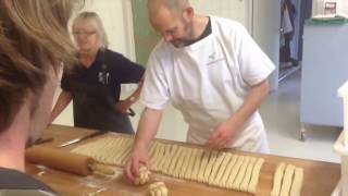 Norwegian Master Baker Morten Schakenda makes his famous Bolle at Bakeriet i Lom [upl. by Madelena356]