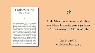 Praiseworthy And Other Stories team and others read their favourite sections aloud [upl. by Itisahc]