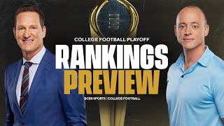 College Football Playoff Rankings PREVIEW Which teams are worthy of a playoff berth [upl. by Hafinah970]