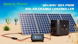 SunRock PWM solar charge controller 30E [upl. by Rico298]