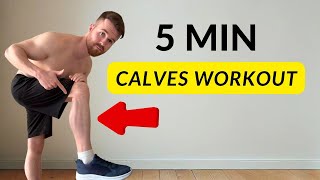 Do THIS For BIGGER Calves 5 MIN WORKOUT [upl. by Brandy]