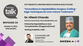 Revolutionary Advances in Hepatobiliary Surgery Dr Hitesh Chavdas Insights on Cancer Treatment [upl. by Assirehc449]