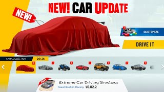 NEW CAR UPDATE 🤯 V6822  Extreme Car Driving [upl. by Garibald]