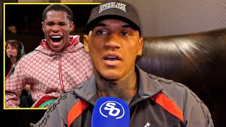 Conor Benn HITS BACK at PY Devin Haney after NEEDLE remark  POSTFIGHT vs Dobson [upl. by Hillhouse877]