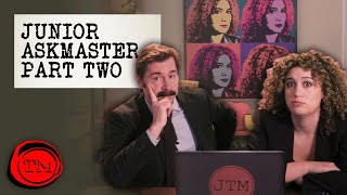 Askmaster Rose Matafeo amp Mike Wozniak  Part 2  QampA  Junior Taskmaster [upl. by Nassi]