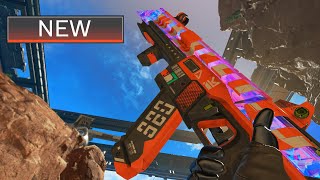 Using The Apex Season 20 Tier 100 R99 Battle Pass Skin Straight Shot Mode [upl. by Lein]