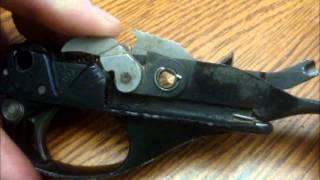 How the Remington 870 Trigger works [upl. by Euginomod376]