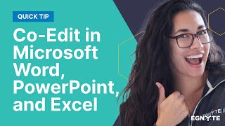 CoEdit in Microsoft Word PowerPoint and Excel [upl. by Ahsats]