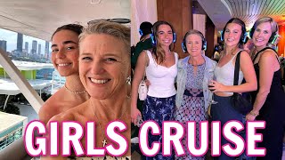 Mother Daughter Spring Break Cruise 2024  Boarding and First Night Fun [upl. by Melise]