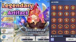 Legendary Artifact Review  How to get and enhance Summoners War Chronicles [upl. by Maximilianus]