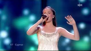 2009 Cyprus Christina Metaxa  Firefly 14th place in 2nd semi  Eurovision Song Contest in Moscow [upl. by Horick]