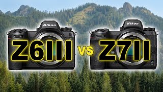 Nikon Z6III vs Nikon Z7II  Image Quality Review [upl. by Lesde602]