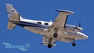 Piper PA31T Cheyenne II 9ATIM  Landing at Split Airport LDSPSPU [upl. by Navek]