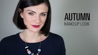 Autumn Makeup Look  The Very French Girl [upl. by Yrotciv]