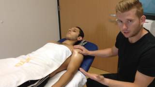 massage schouder en borstspier  NGS [upl. by Yajiv]