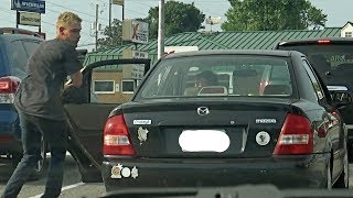 Sneaking Into Peoples Cars Prank [upl. by Tasiana]