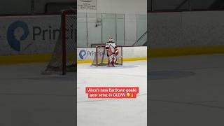 BarDown’s new goalie gear setup is CLEAN 😳🔥 [upl. by Nugent803]